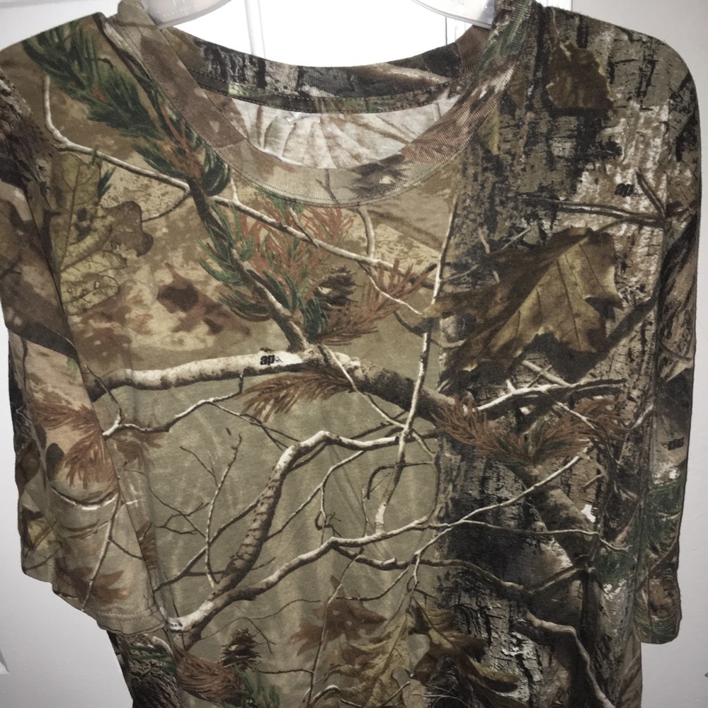 Camouflage shortsleeved shirt